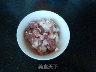 豉香肉末蒜苔的做法步骤：2