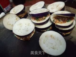 炸茄盒的做法步骤：2