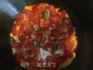 西红柿炒鸡蛋的做法步骤：3