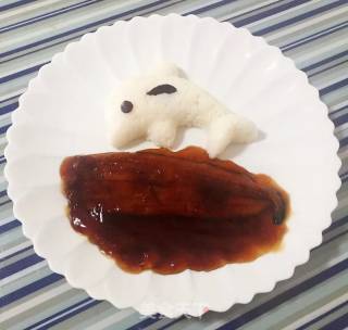 鳗鱼海豚饭#夏日懶人餐 #的做法步骤：4