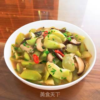 香菇烧瓠瓜的做法步骤：10