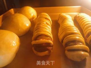 【宝宝健康小食】12M+ 毛毛虫面包的做法步骤：16