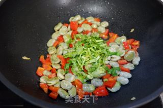 香菜蚕豆瓣的做法步骤：7