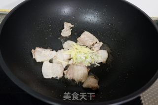 五花蒜苔土豆片的做法步骤：5