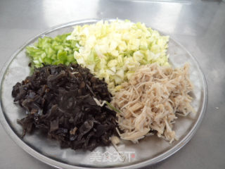 菌菇炒饭的做法步骤：4