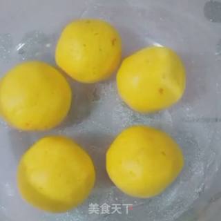 南瓜糯米饼的做法步骤：5
