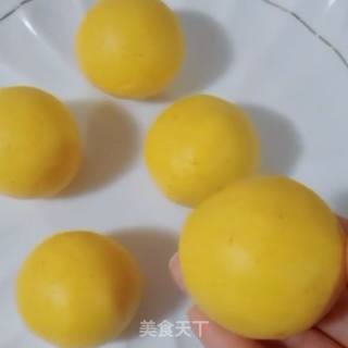 南瓜糯米饼的做法步骤：7