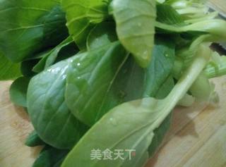 上海青炖粉条的做法步骤：2