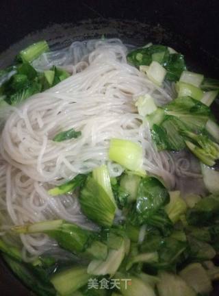 上海青炖粉条的做法步骤：3