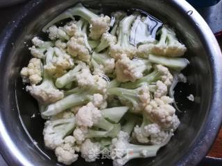 花菜烧肉的做法步骤：4