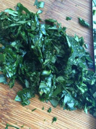 花椒叶荞麦煎饼的做法步骤：4