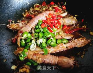 香辣皮皮虾的做法步骤：10