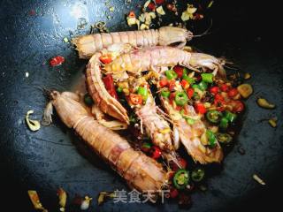香辣皮皮虾的做法步骤：11