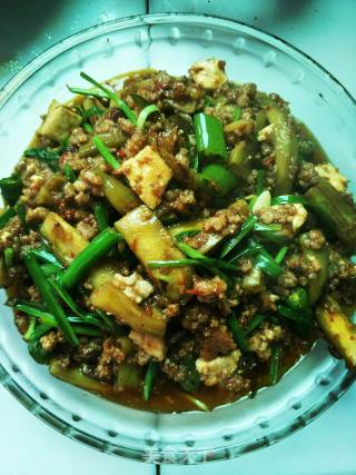 肉沫茄煲的做法步骤：8
