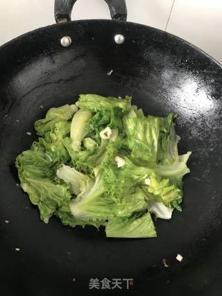 蚝油生菜的做法步骤：8