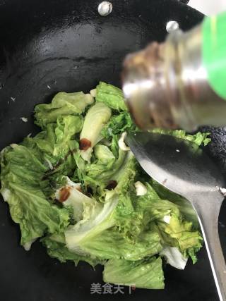 蚝油生菜的做法步骤：9