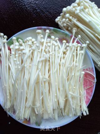 凉拌金针菇的做法步骤：6