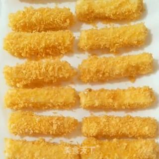 脆皮炸鲜奶的做法步骤：9
