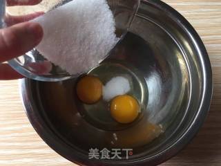 台式马卡龙海绵球的做法步骤：1