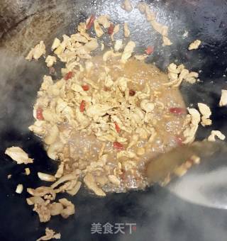 香干炒肉的做法步骤：4
