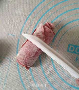 母亲节玫瑰卷的做法步骤：6