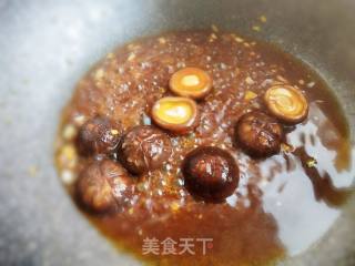 香菇油菜的做法步骤：4