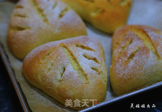 全麦蔓越莓奶酥包的做法步骤：19