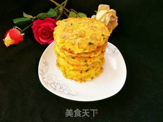 胡萝卜土豆丝鸡蛋饼的做法步骤：9