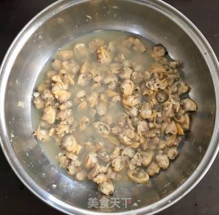 蛤蜊芸豆面的做法步骤：1