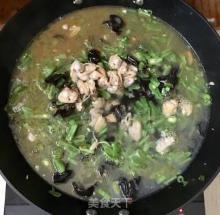 蛤蜊芸豆面的做法步骤：9