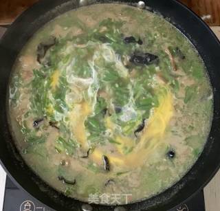 蛤蜊芸豆面的做法步骤：10
