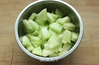 #夏日饮品#蜜瓜汁的做法步骤：2