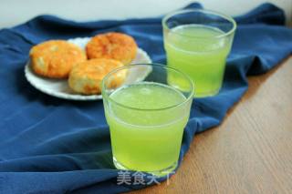 #夏日饮品#蜜瓜汁的做法步骤：6