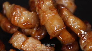 虎皮蛋红烧肉的做法步骤：5