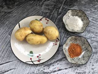 洋芋粑粑的做法步骤：1