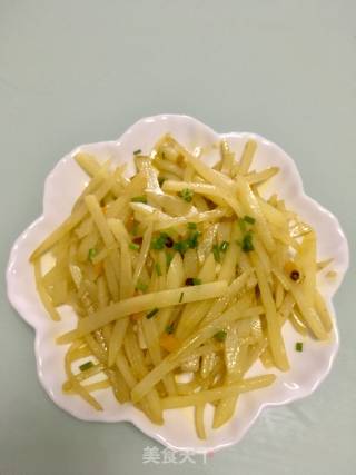 酸辣土豆丝的做法步骤：4