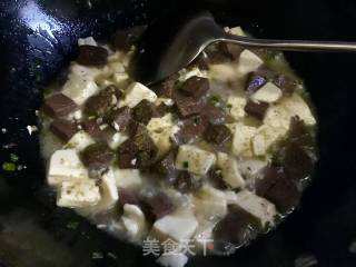 鸭血豆腐羹的做法步骤：7