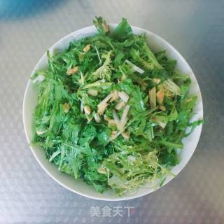 凉拌苦苣的做法步骤：7