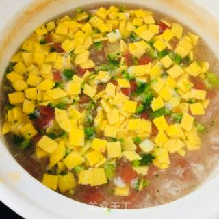 西兰花西红柿鸡蛋汤的做法步骤：7