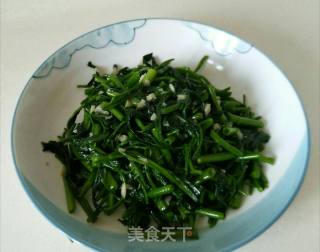 蒜蓉空心菜的做法步骤：5