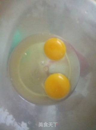 两个鸡蛋的炒饭的做法步骤：3