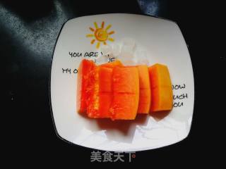木瓜糯米粥的做法步骤：2