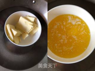 红丝绒心形玛德琳的做法步骤：1