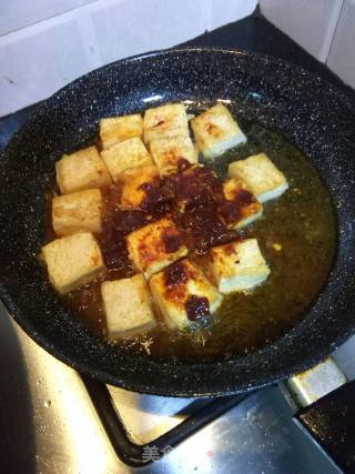 红烧豆腐的做法步骤：6