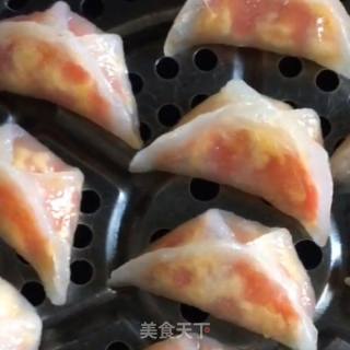 西红柿鸡蛋蒸饺的做法步骤：15