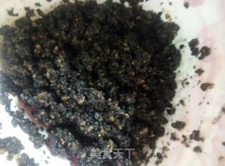 木薯芝麻糯米饼的做法步骤：1