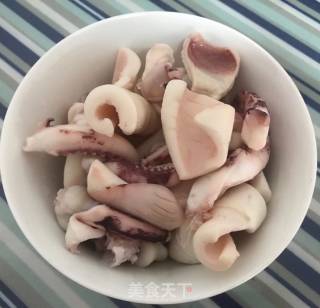 葱油鲜鱿芽菜的做法步骤：4