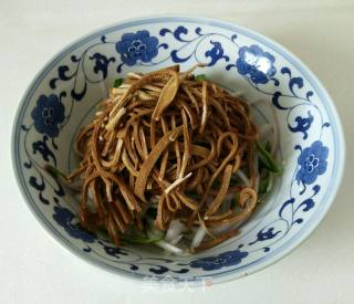 凉拌豆腐丝的做法步骤：5