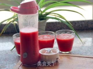 夏日清凉必备饮品—西瓜汁的做法步骤：5