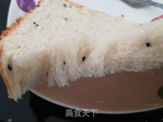 超松软黑芝麻土司的做法步骤：17
